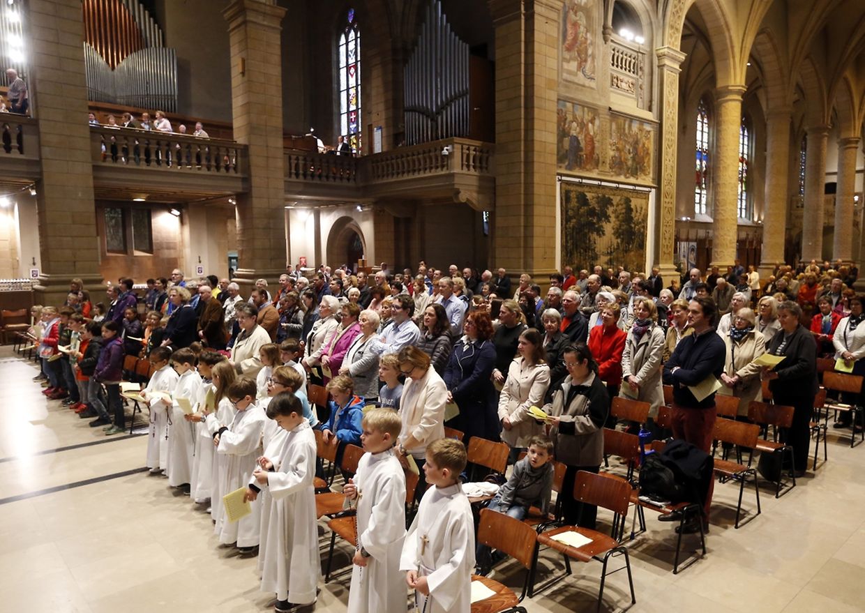 Messe für die neue Pfarrei Belair-Merl-Cessingen. 