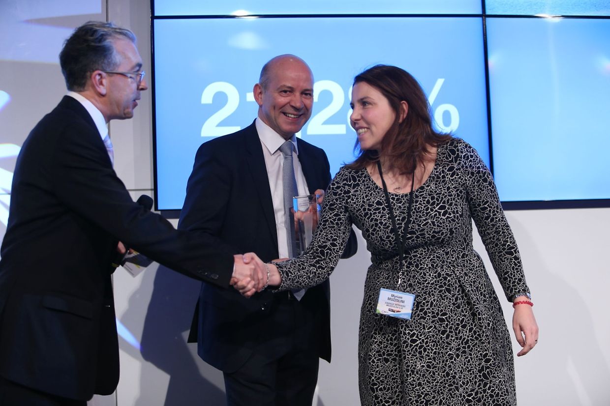 Petz Sandt, François Delé et Myriam Muzzolini.