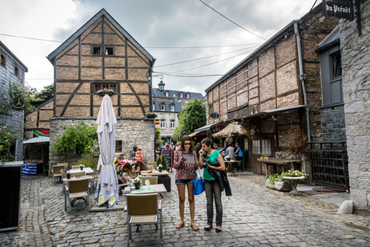 Durbuy's narrow cobbled streets Photo: Shutterstock