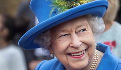 (FILES) In this file photo taken on October 11, 2019 Britain's Queen Elizabeth II reacts as she visits the Haig Housing Trust in Morden, southwest London, to open their new veteran housing development. - Britain's Queen Elizabeth II will not celebrate her birthday on Tuesday with a traditional gun salute due to the coronavirus crisis, Buckingham Palace said on Saturday.  "There will be no gun salutes. Her Majesty was keen that no special measures were put in place to allow gun salutes as she did not feel it appropriate in the current circumstances," the palace told AFP. The queen, who turns 94 on April 21, 2020, made a rare national address at Easter, saying that "we know that coronavirus will not overcome us" and that "we will meet again" after the country's lockdown is lifted. (Photo by Jack Hill / POOL / AFP)