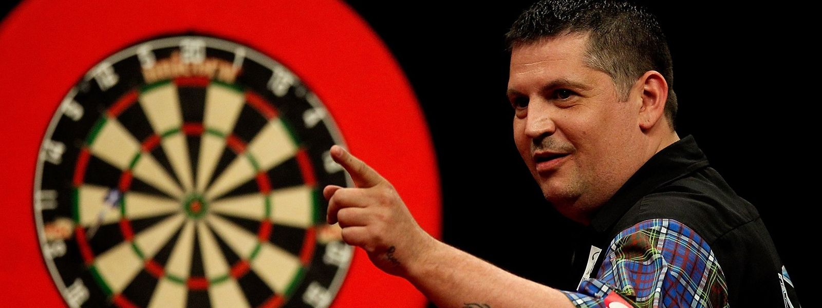 Kein Start beim Turnier: Das Internet im Haus von Gary Anderson ist nicht schnell genug.