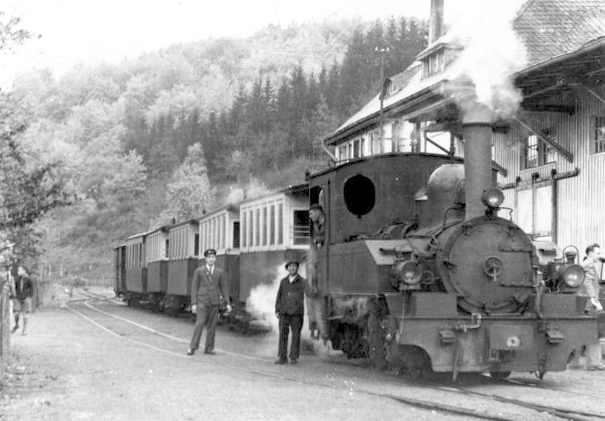 Im Februar 1882 wurde der "Jangeli" Cruchten-Fels eingeweiht.