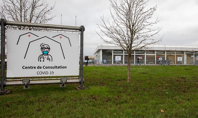 Covid testing center in Esch/Alzette