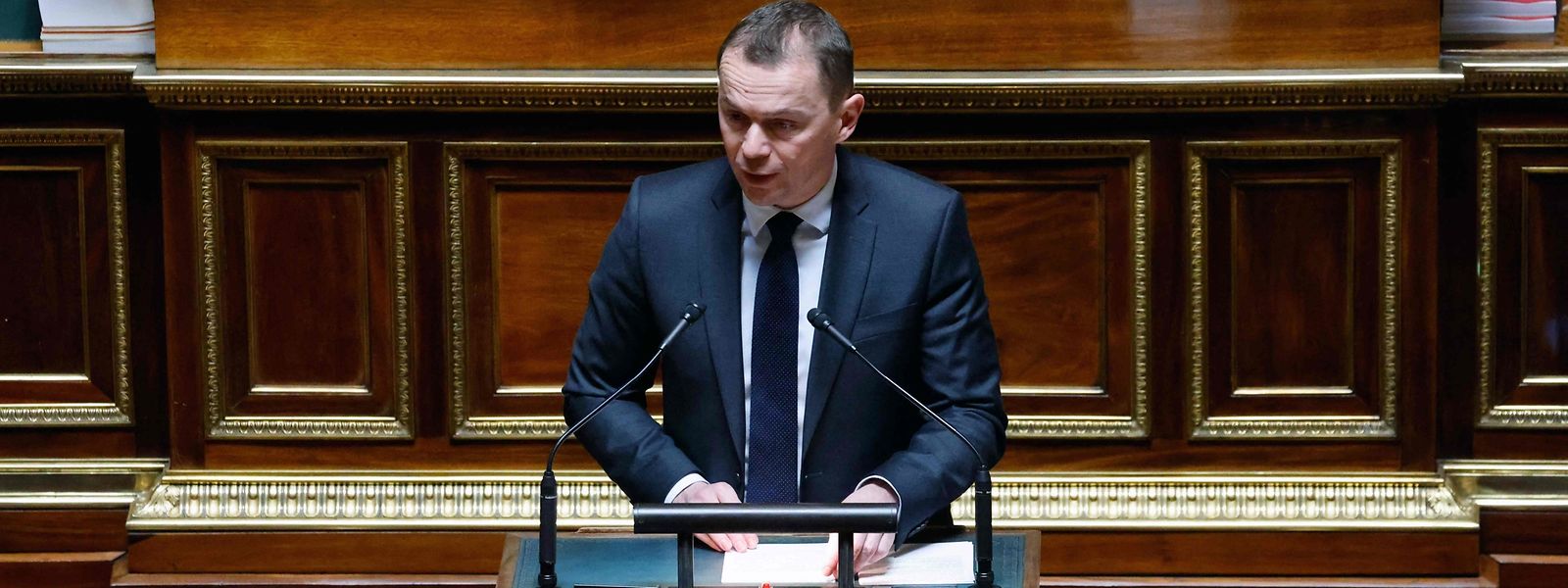 Le ministre du Travail Olivier Dussopt s'est félicité de l'adoption du texte par le Sénat.