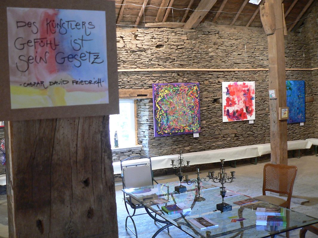 Kunst bewundern, anfassen, ausprobieren und erwerben: Im Kiischpelt waren der Fantasie an Nationalfeiertag erneut keine Grenzen gesetzt.