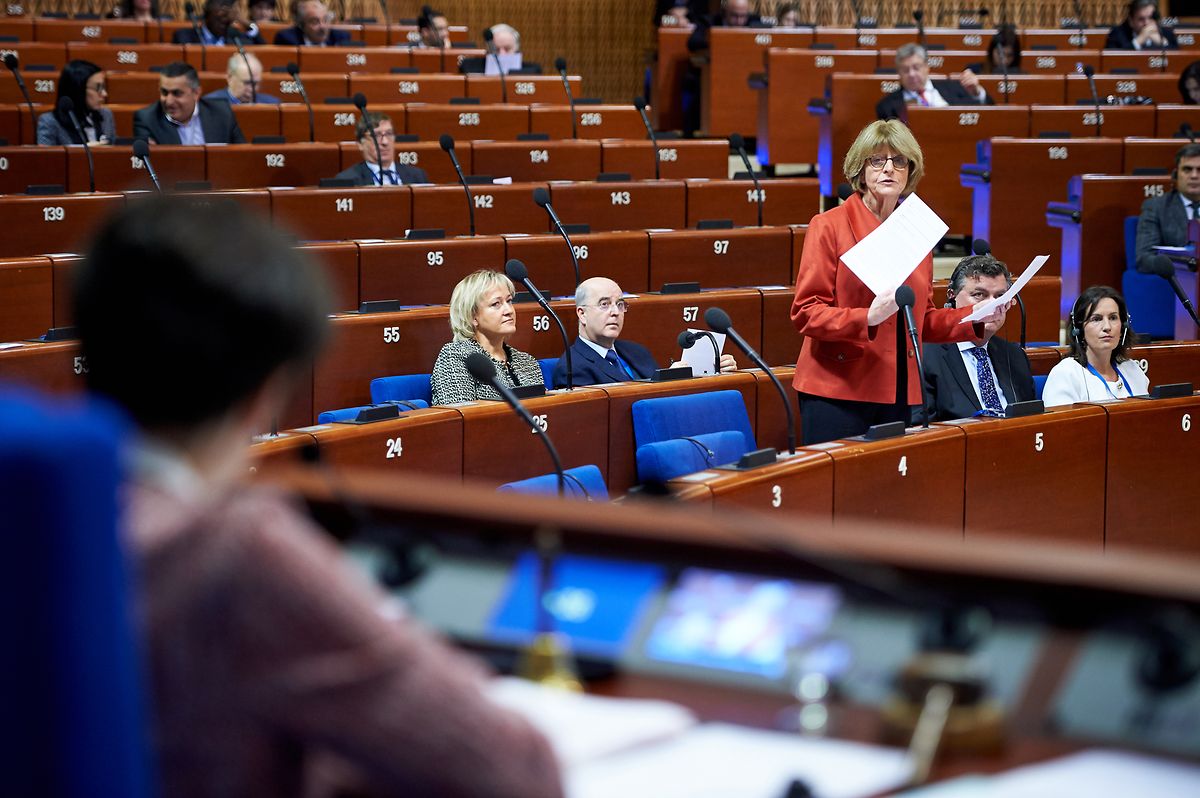 Anne Brasseur présente le 24 janvier 2018, en tant que membre du Conseil de l'Europe, son rapport "Good football governance", qui a fait l'objet de fortes pressions de la part de la FIFA. 