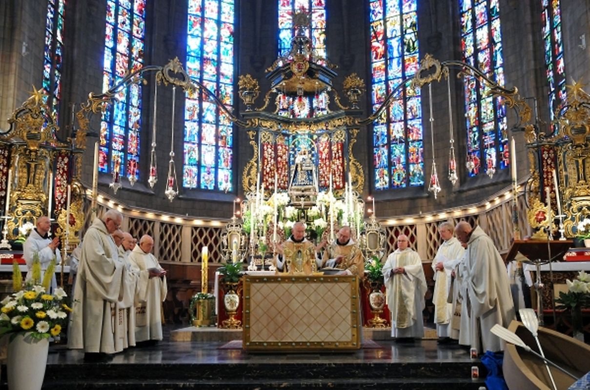 Messe für die Benediktiner der Abtei Clerf