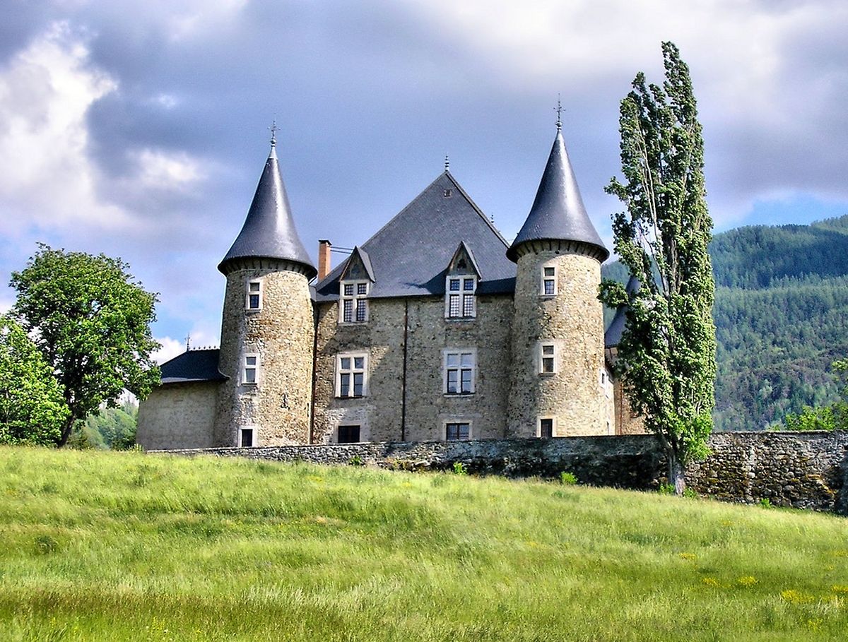 Das Chateau de Picomtal liegt im Südosten Frankreichs und dient heute als Herberge.