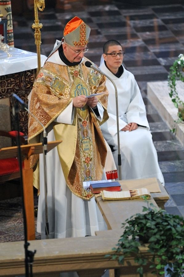 Messe für die Benediktiner der Abtei Clerf, Dom Michel Jorrot 