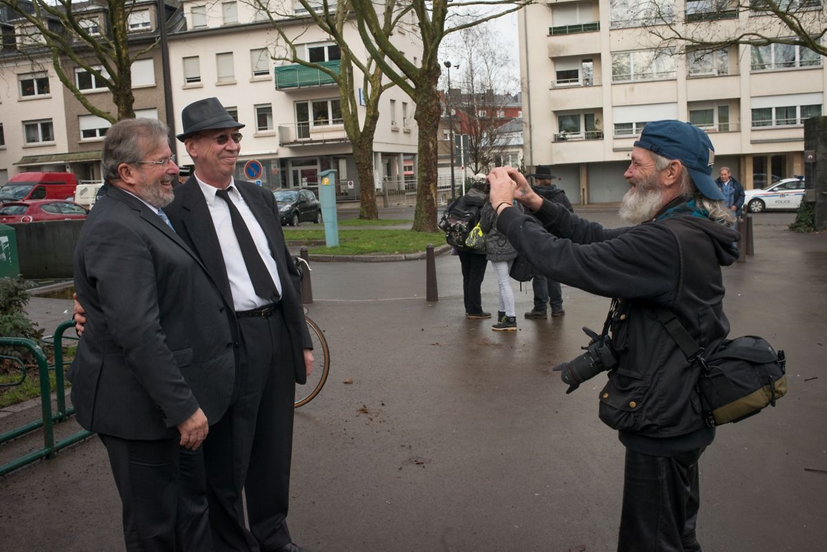 George Nixon, seines Zeichens selbst Fotograf und obdachlos, schoss ebenfalls Bilder.
