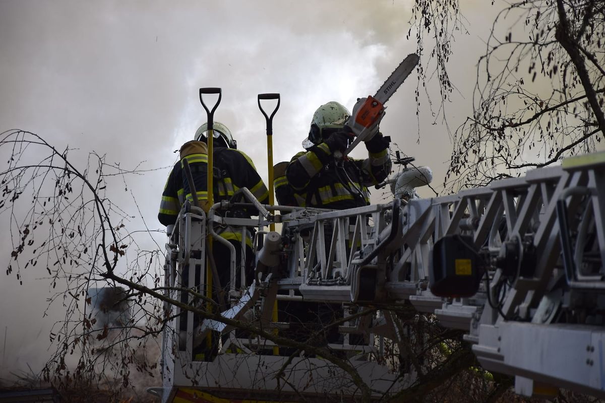 Bei dem Brand wurde niemand verletzt. 