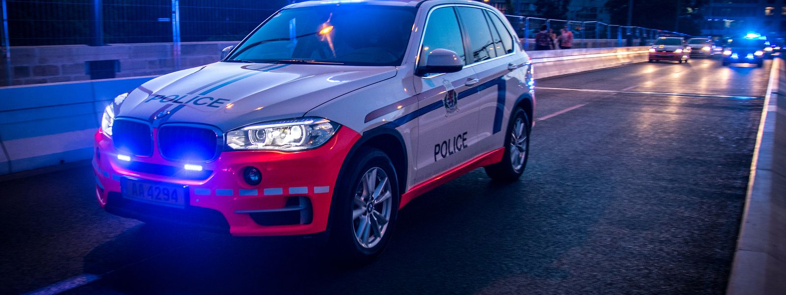 BMW X5 Polizei