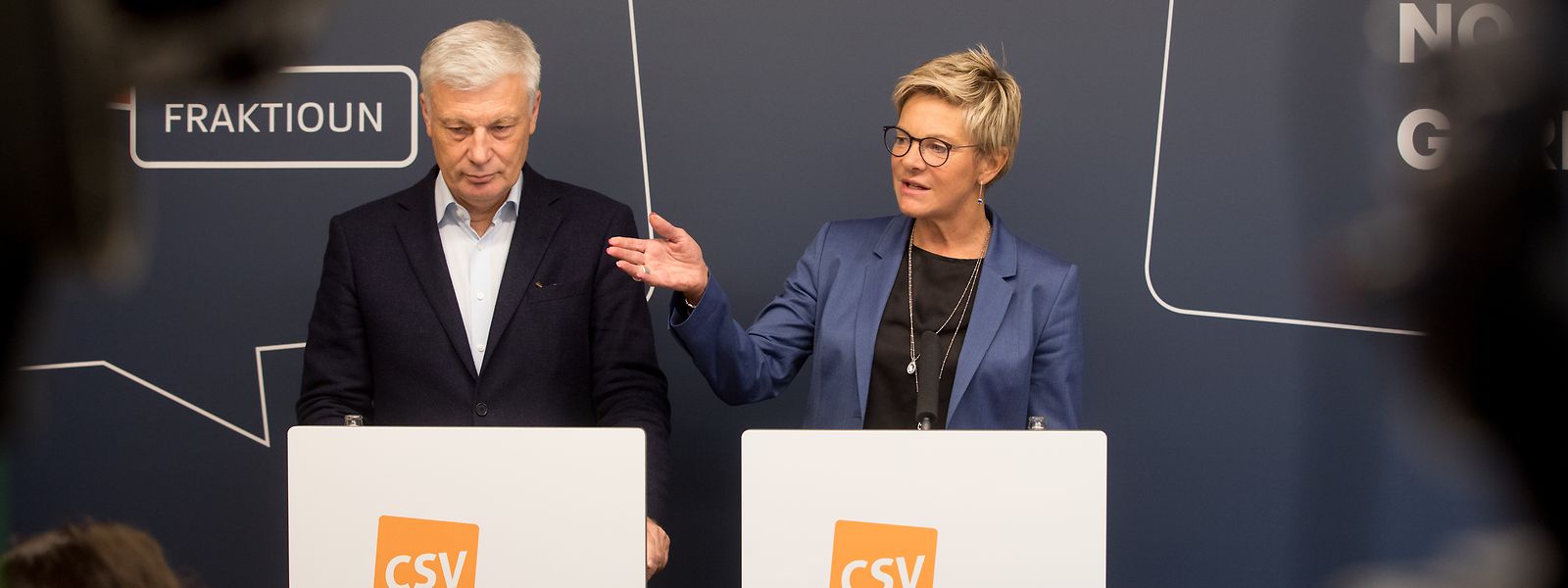 Während Claude Wiseler die Parteiführung übernehmen will, wird Martine Hansen weiter an der Spitze der Fraktion stehen, allerdings unterstützt von Gilles Roth.