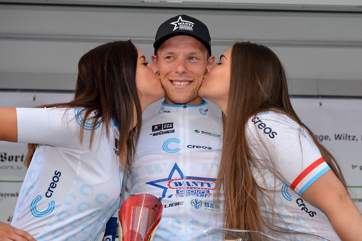 Xandro Meurisse (B/Wanty) gewinnt die Nachwuchswertung.