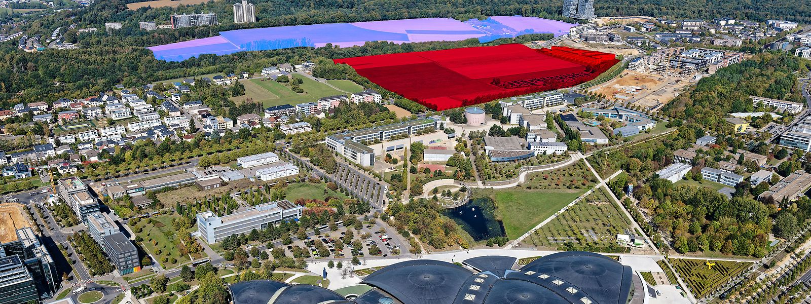 Kirchberg Staat Plant 7 000 Wohnungen