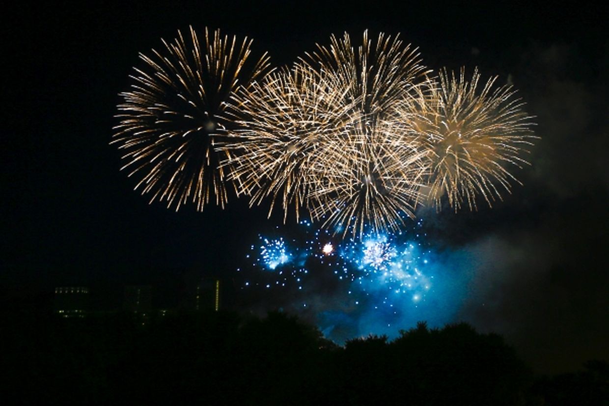 Festa Nacional do Luxemburgo, ontem à noite