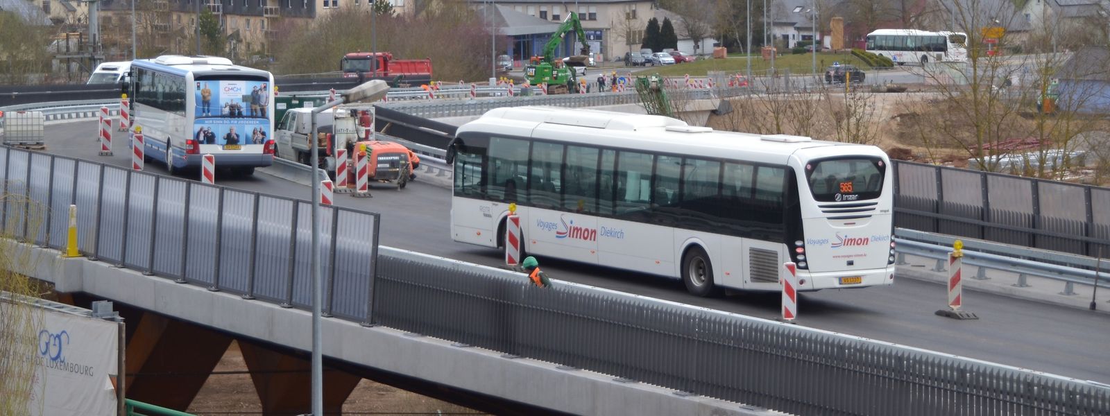 Seit Freitagmorgen kann die neue Brücke befahren werden. 