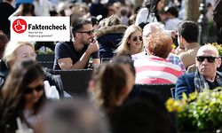 Fruhlingsfieber-Kinnegswiss, Kinder, Touristen auf Terrasse, le 07 Avril 2018. Photo: Chris Karaba