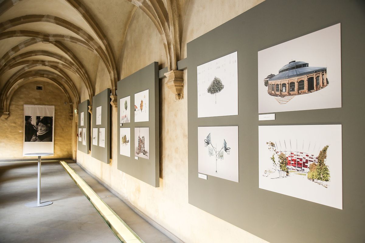Exhibitions and the work of sculptor Lucien Wercollier are hosted at the Abbey. Photo: Gerry Huberty