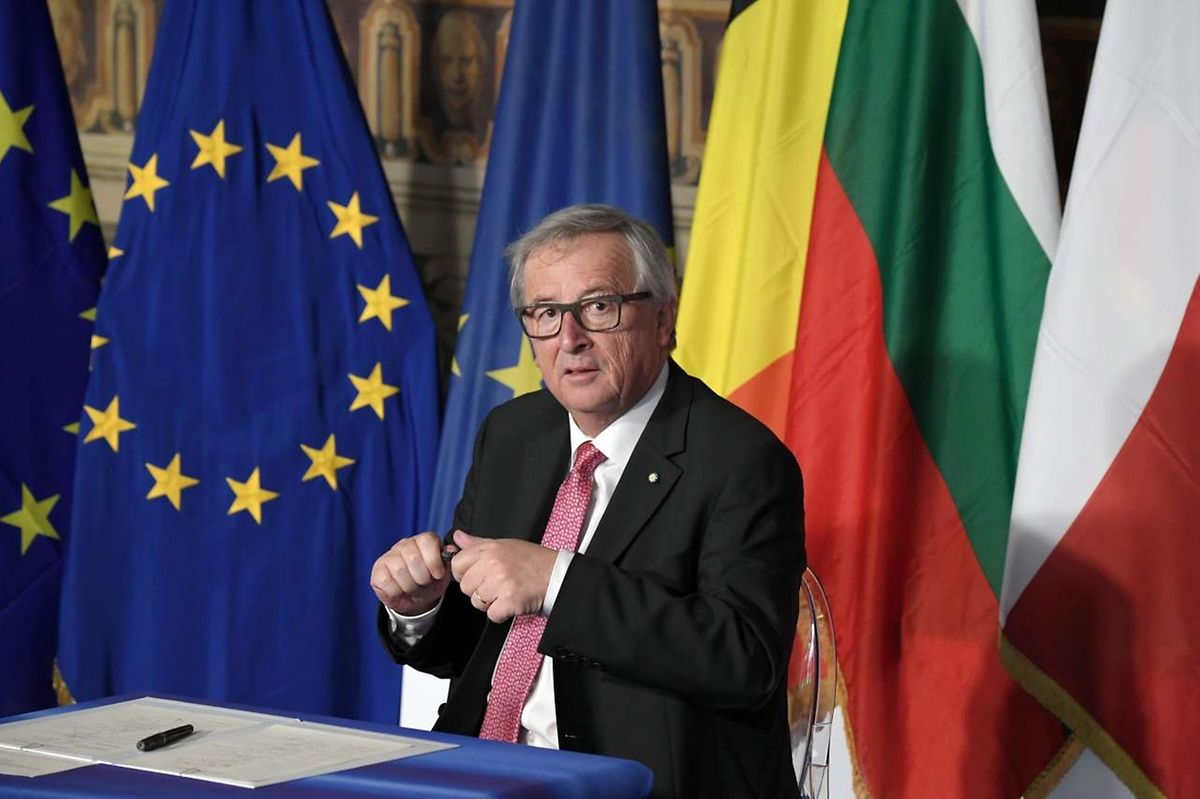 „Es wird einen 100. Geburtstag der Europäischen Union geben“, sagte der Präsident der Europäischen Kommission Jean-Claude Juncker.