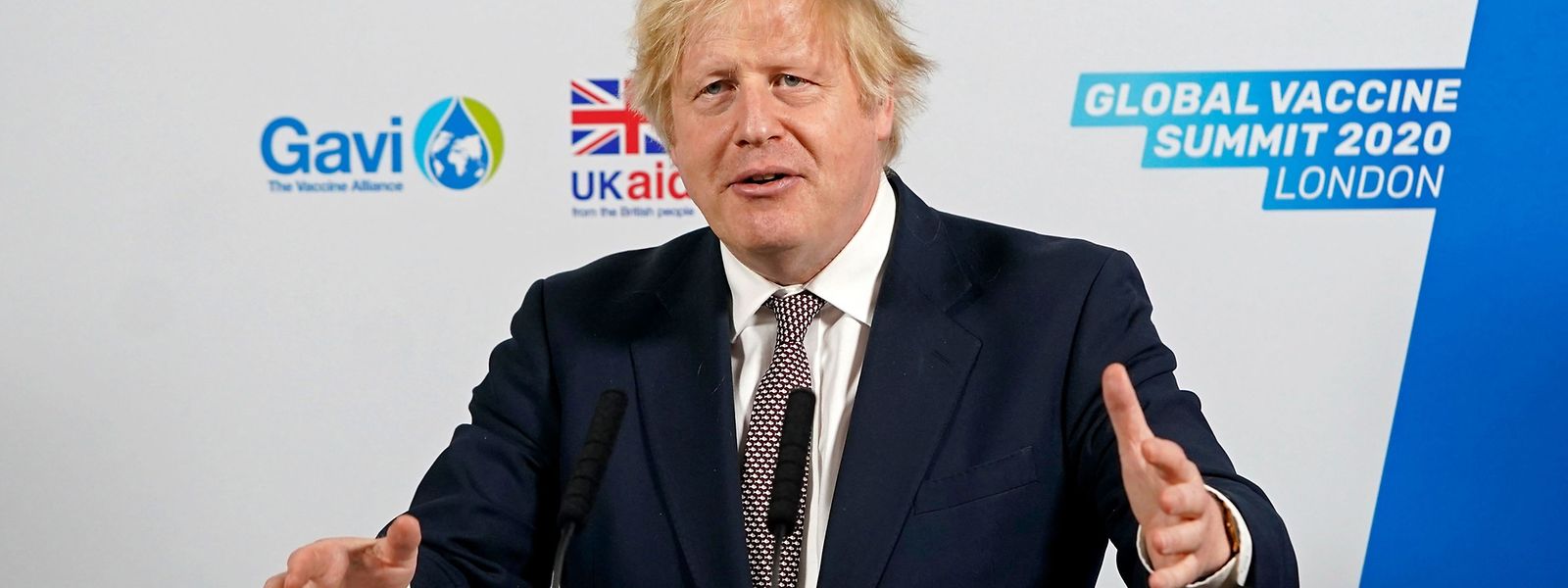 Der Impfgipfel fand in Großbritannien unter der Leitung von Premierminister Boris Johnson statt.