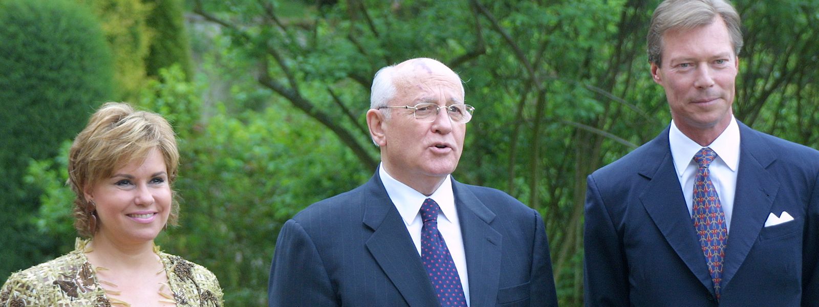 Im Rahmen des Arbeitsbesuchs im Jahr 2004 gewährte das großherzogliche Paar Gorbatschow eine Audienz.
