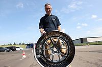 Michael Rachita, Projektleiter für nicht-pneumatische Reifen (NPT) bei Goodyear.
