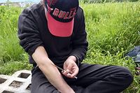 21.12.12 Drogenmissbrauch,Drogenabhaengigkeit,Heroin,Junkie,Bahnhofsviertel,Foto:Gerry Huberty