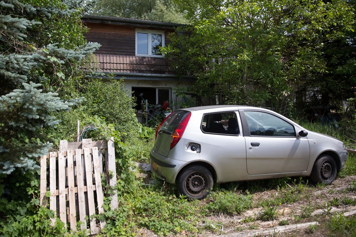 Eindrücke der verwahrlosten Cité Syrdall