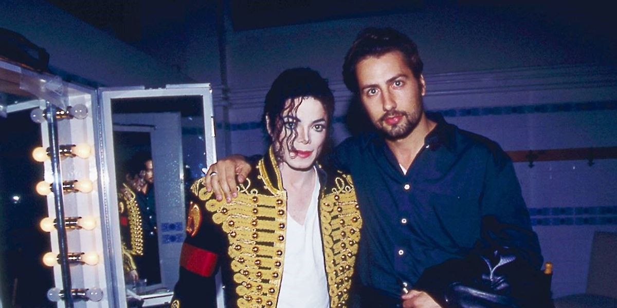 Die freundschaftliche Beziehung, die der ehemalige Bravo-Chefredakteur Alex Gernandt (r.) zu Michael Jackson aufgebaut hatte, beruhte auf Vertrauen.