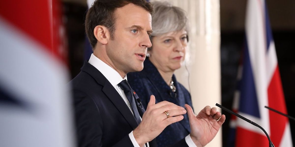 May und Macron sprachen auch über die Beziehungen der beiden Länder nach dem Austritt Großbritanniens aus der Europäischen Union Ende März 2019. 