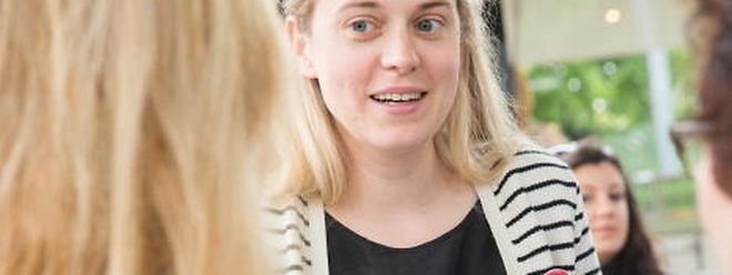 Die 31-jährige LSAP-Abgeordnete Tess Burton könnte im Herbst Ministerin werden.