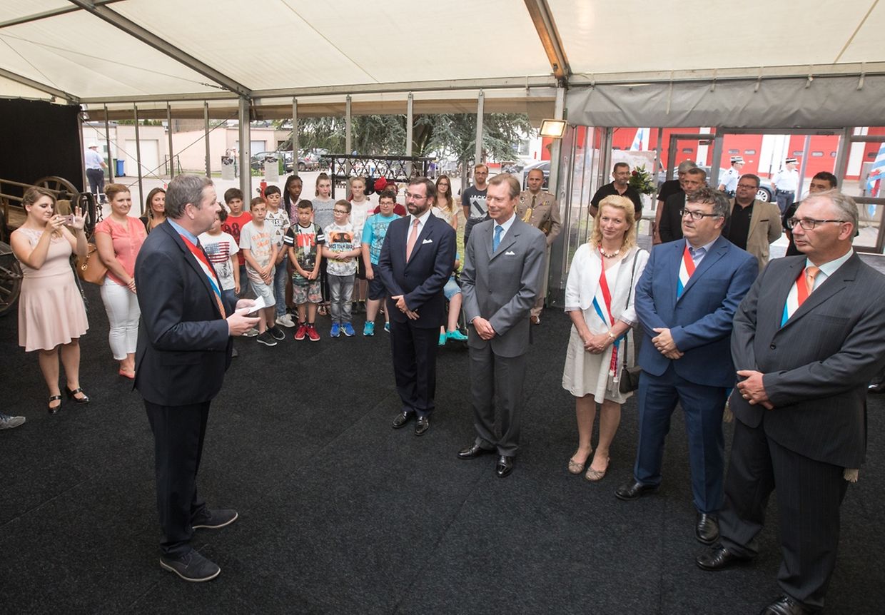 Besuch der Ausstellung "Lëtzebuerg an den Eischte Weltkrich".