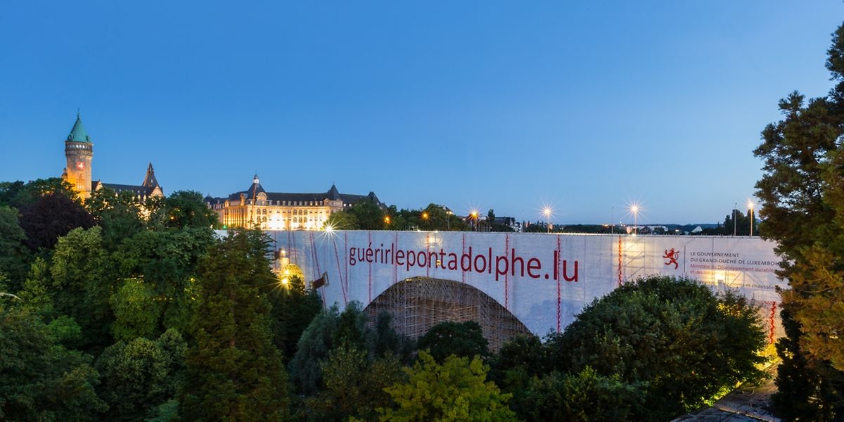 Der Pont Adolphe: Er ist nicht nur eine wichtige Verbindung zwischen der Oberstadt und dem "Garer quartier", sondern zudem das Wahrzeichen der Hauptstadt.