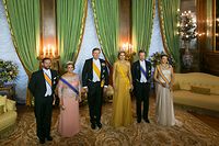 taatsbesuch Niederlande - Galadinner im Palais, Foto Lex Kleren