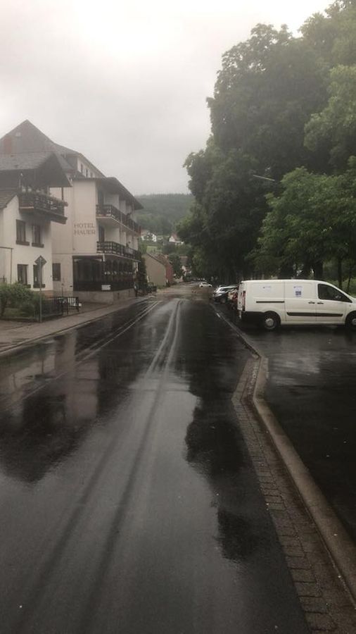 Bilder aus dem Müllerthal, wo die Niederschläge besonders verheerend waren.