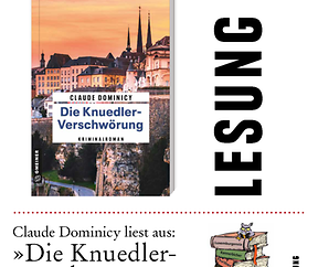 Lesung: Claude Dominicy liest aus: "Die Knuedler-Verschwörung"