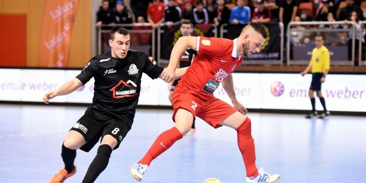 Steve Guedes (Munsbach, en noir) et Marco de Oliveira (FCD03) se retrouvent ce jeudi soir pour la 1re manche de la finale du championnat