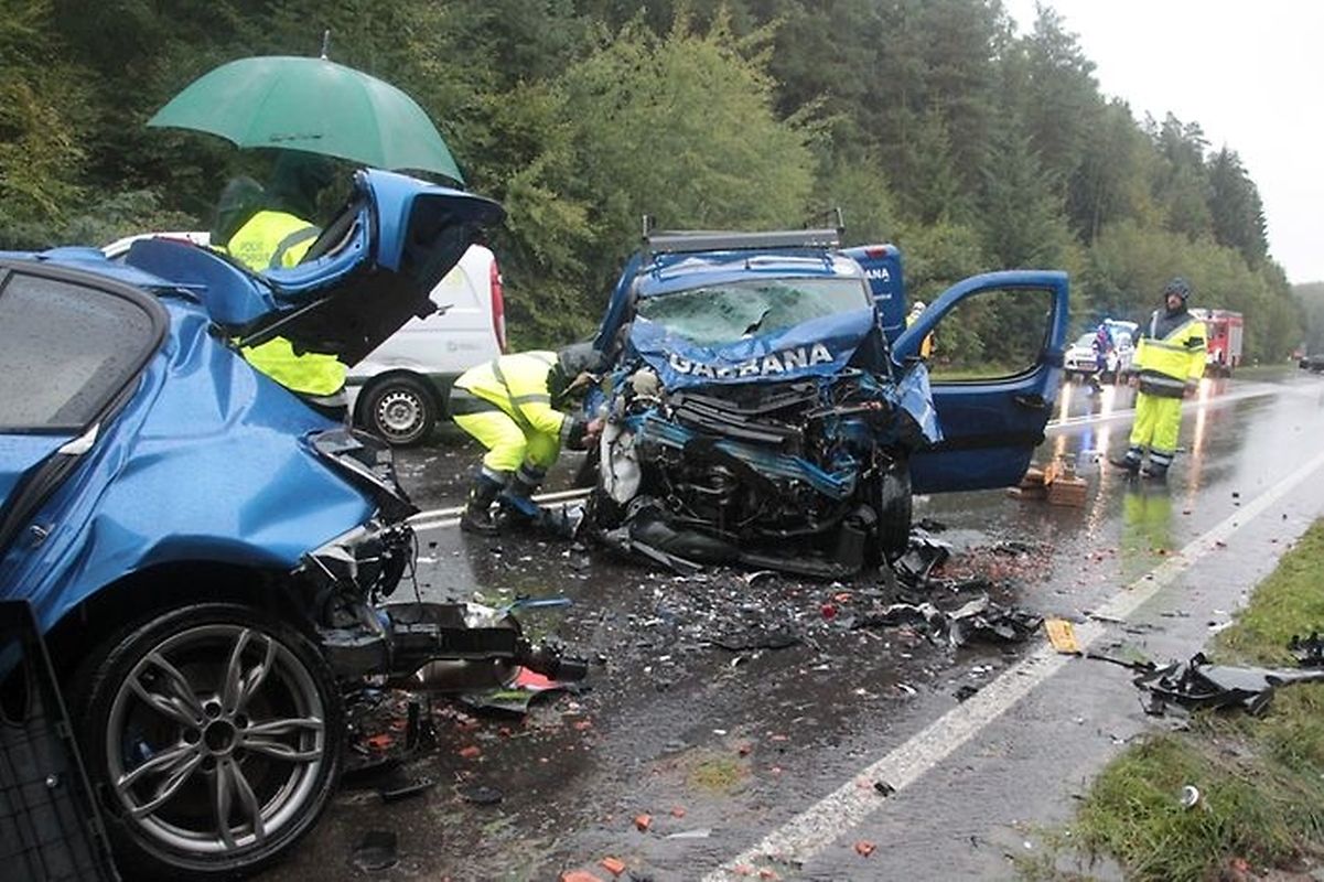 Die Unfallschäden waren ernorm.