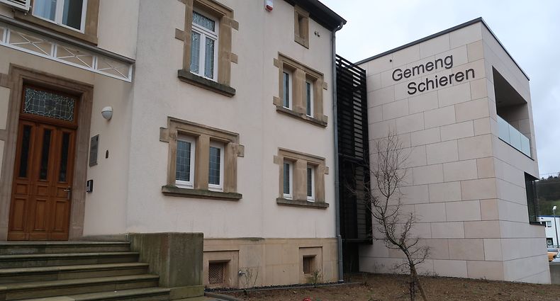 Neues Gemeindehaus Schieren, Anbau rechts