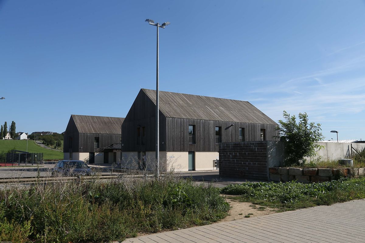 23.8.2017 Luxembourg, Gasperich,  chantier Gasperich ban, Bauarbeiten, Déierenasyl  photo Anouk Antony