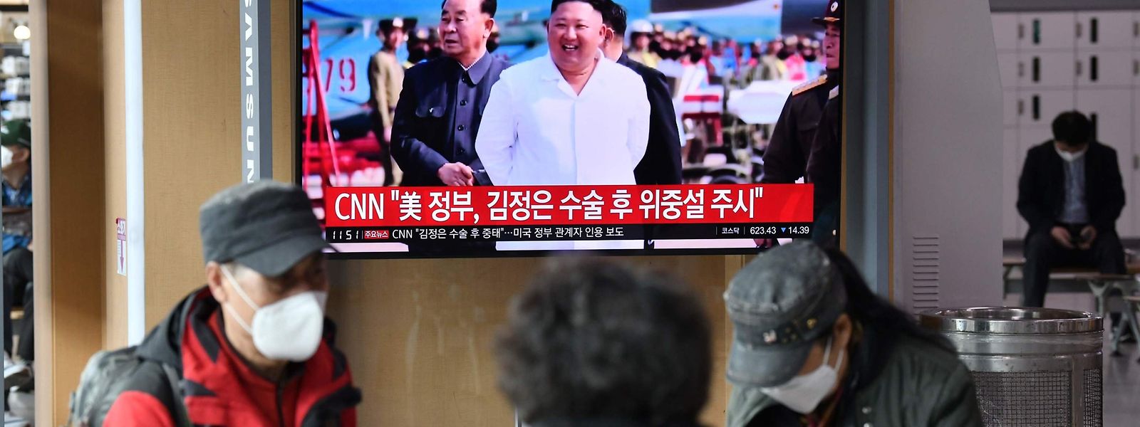 CNN berichtete über geheimdienstliche Hinweise, dass Kim „nach einer Operation in ernsthafter Gefahr“ sei.