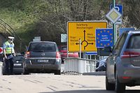 Lokales, Deutsche Grenzkontrollen, Worlmeldange, Coronavirus, Covid-19, Foto: Chris Karaba/Luxemburger Wort