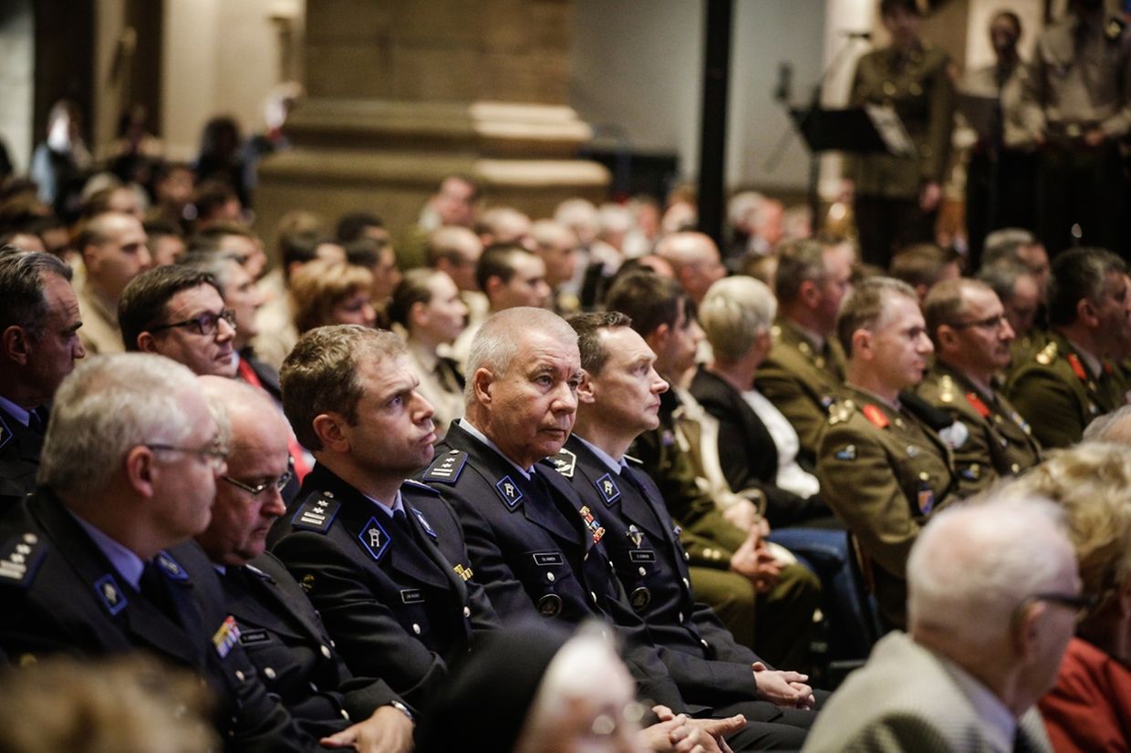 Messe für die Luxemburger Armee und die “Police Grand Ducale“.