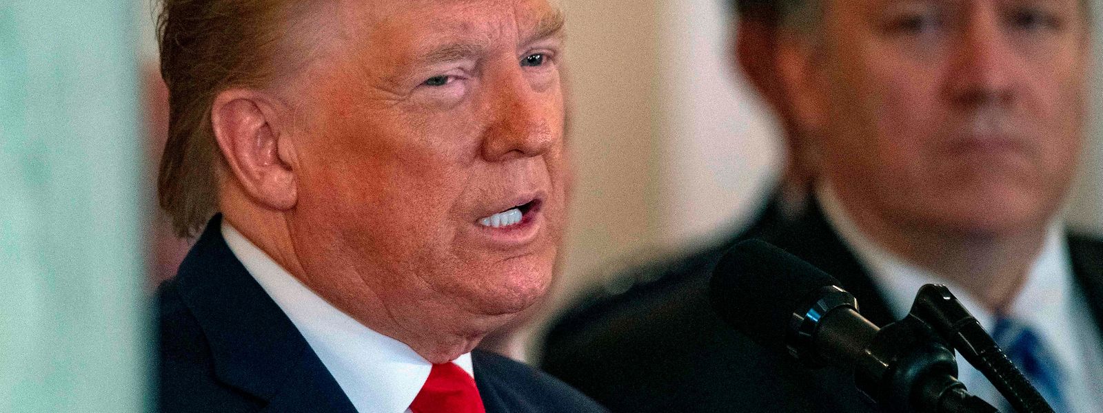 In Mike Pompeo (r.) hat Trump einen zuverlässigen Unterstützer.