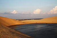 Sanddünen am Binnenmeer Chaur al-Udaid 