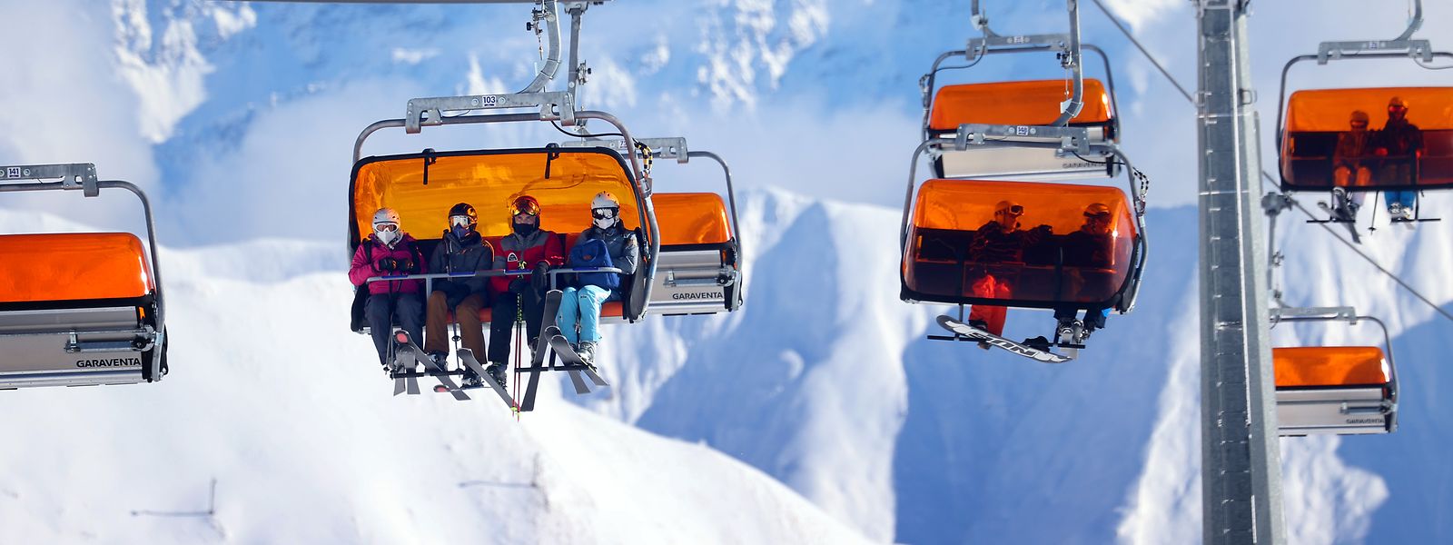 Am 3. Dezember eröffnete Ischgl während des Lockdowns in Österreich die Skisaison unter 2G-Bedingungen.  