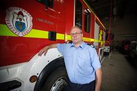 Raymond Moos - Commandant de la caserne des pompiers de Differdange - Photo : Pierre Matgé