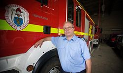 Raymond Moos - Commandant de la caserne des pompiers de Differdange - Photo : Pierre Matgé
