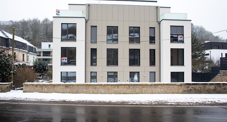 Luxembourg-Muhlenbach, 1-3, rue Jules Mersch. Luxembourg, Luxembourg - 23. 01. 2019 photo: Matic Zorman / Luxemburger Wort